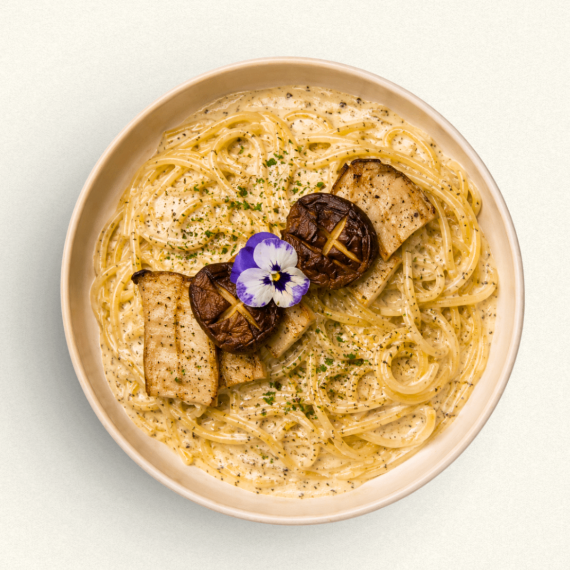 Mì Ý Nấm Sốt Kem Truffle