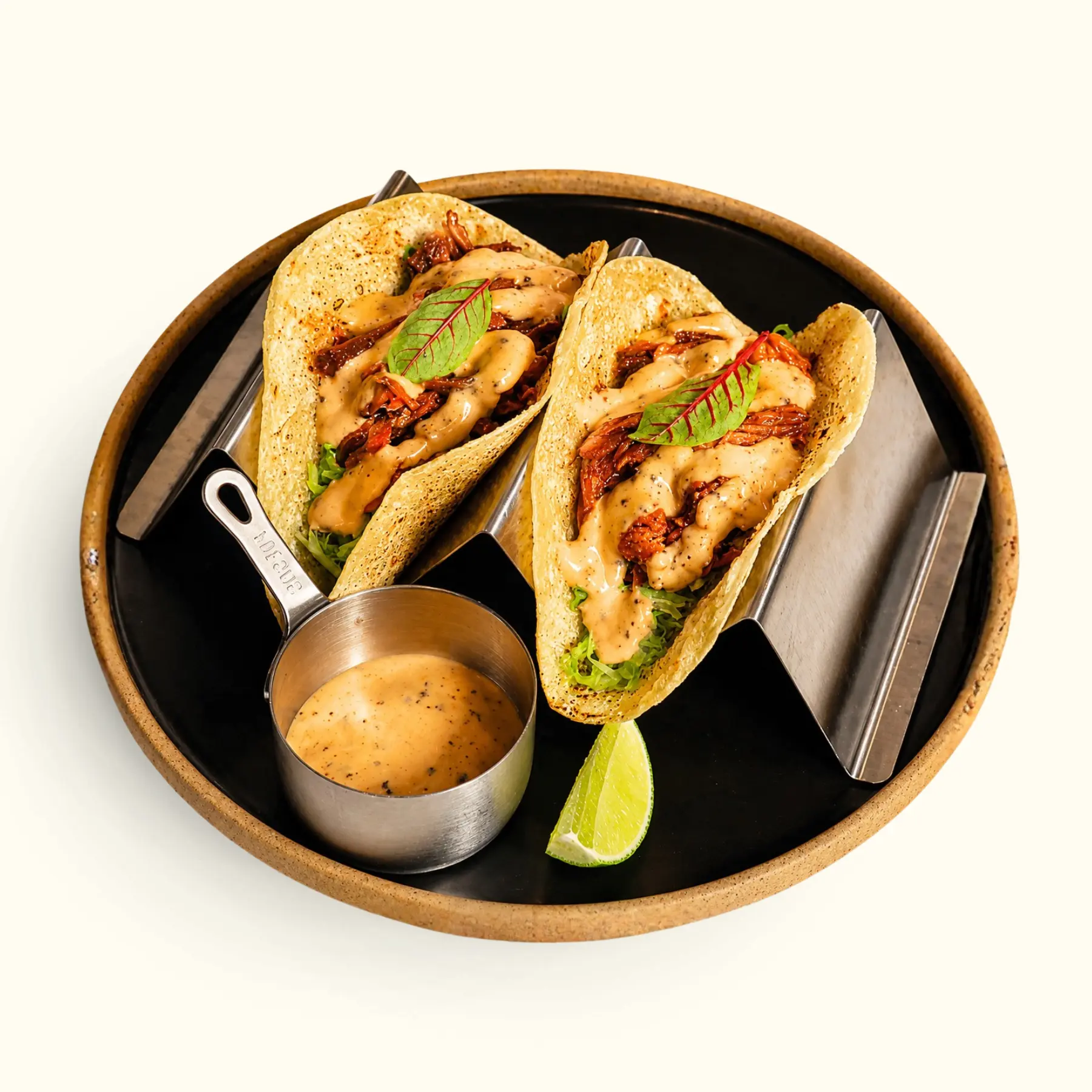 Taco Sườn Heo BBQ
