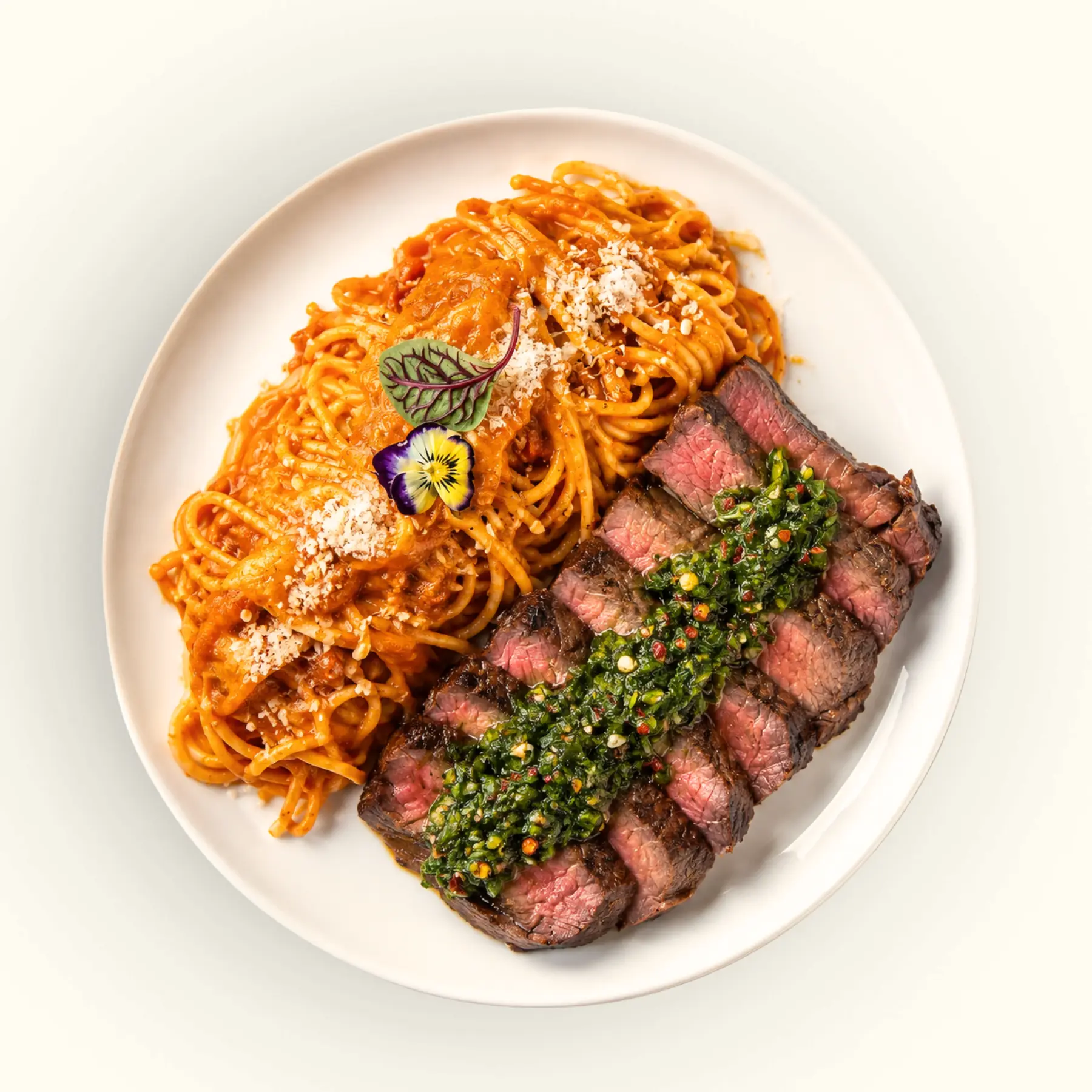 Cowboy Steak Pasta