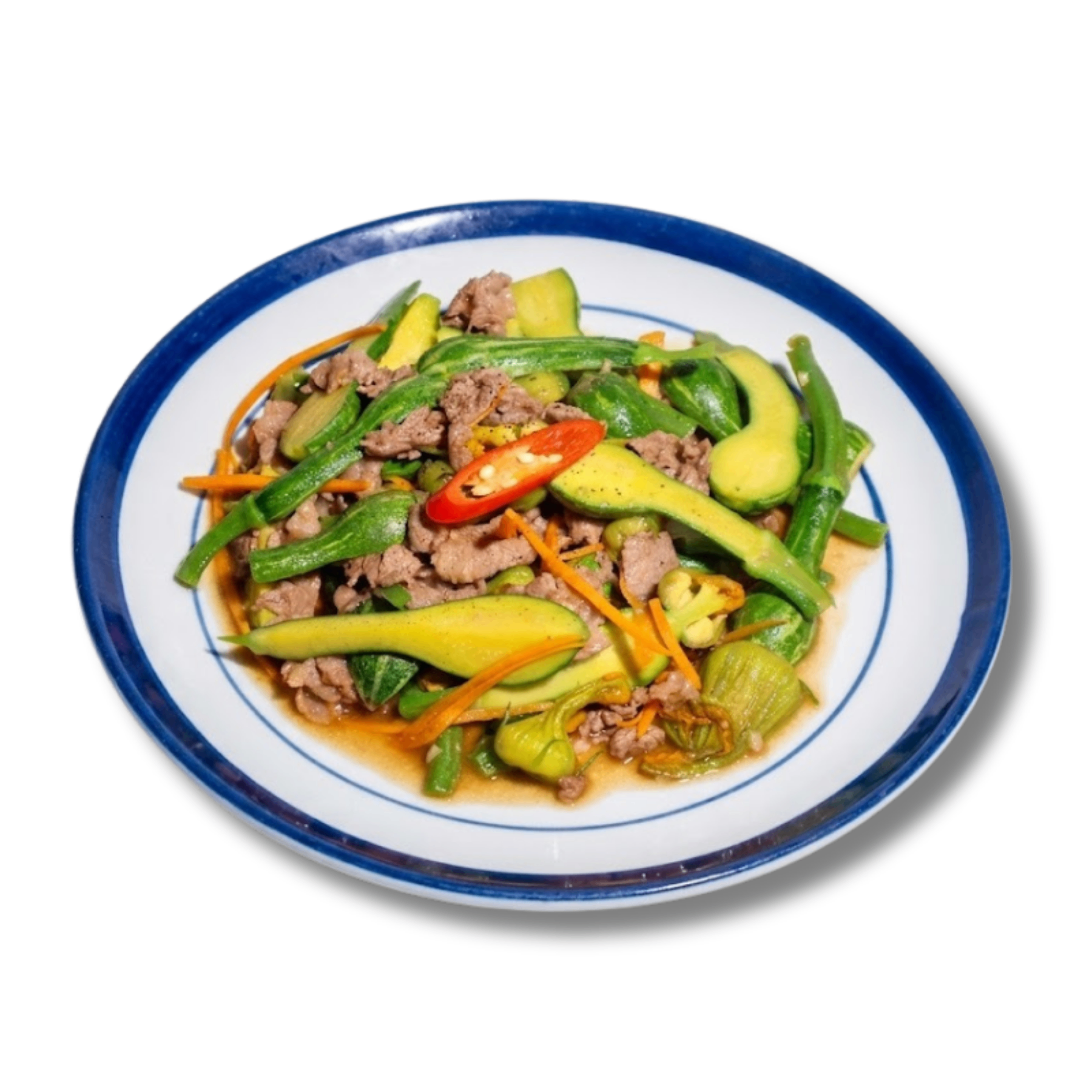 Bí Nụ Xào Bò