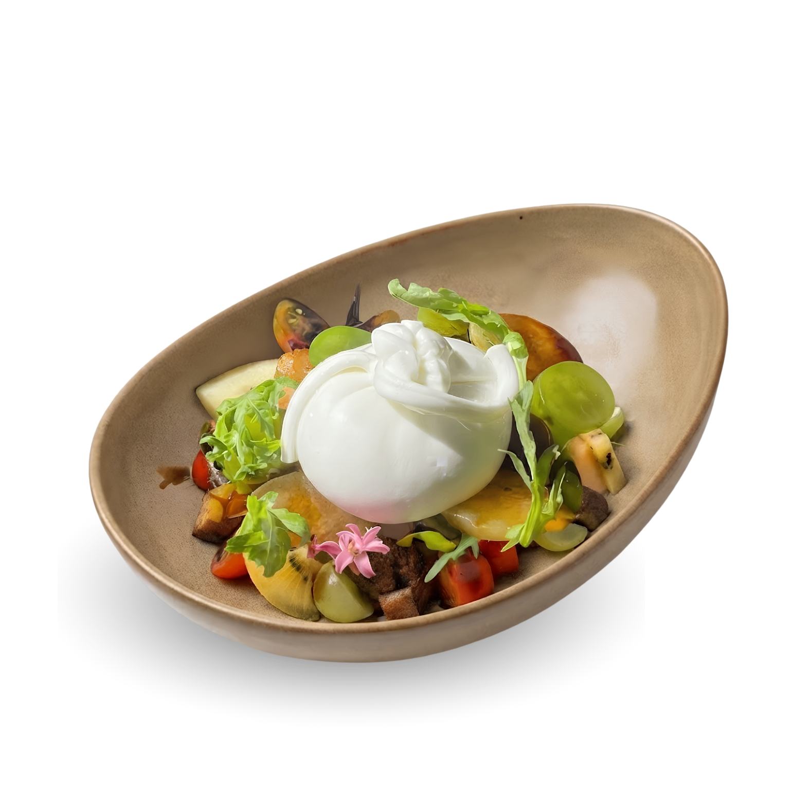 Salad trái cây phô mai Burrata