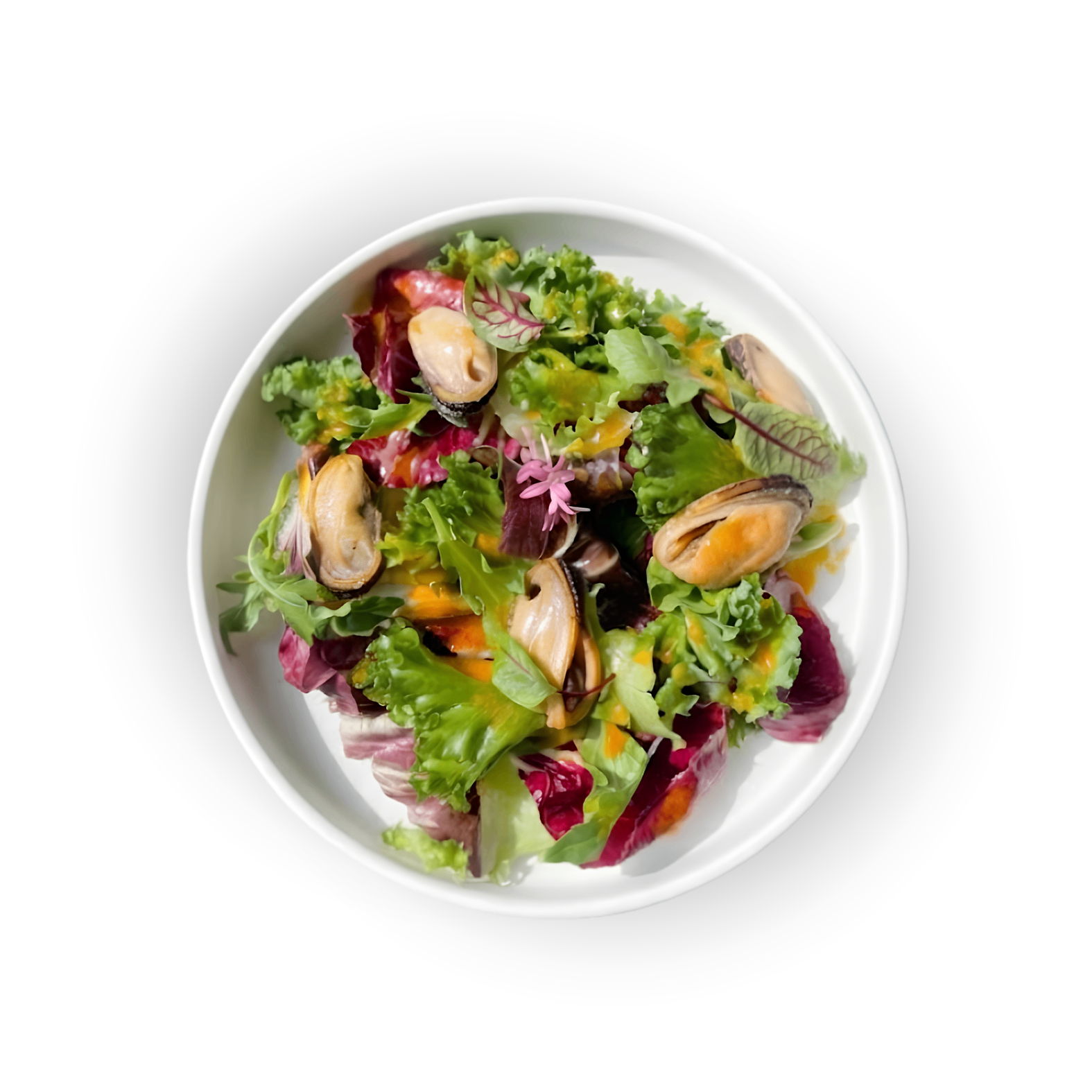 Salad vẹm nướng miso