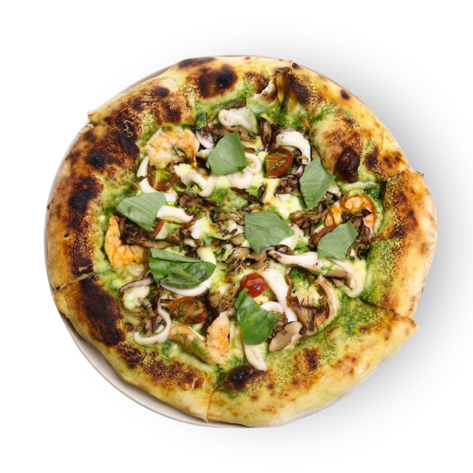 Hải sản sốt pesto