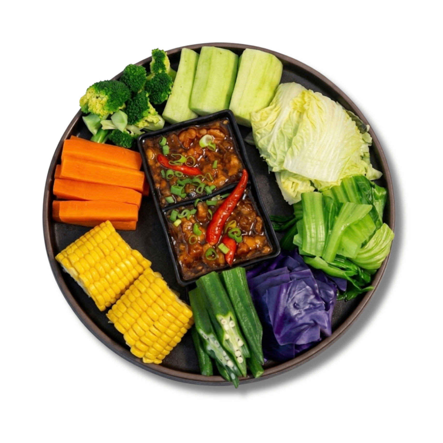 Rau Củ Tóp Mỡ Kho Quẹt