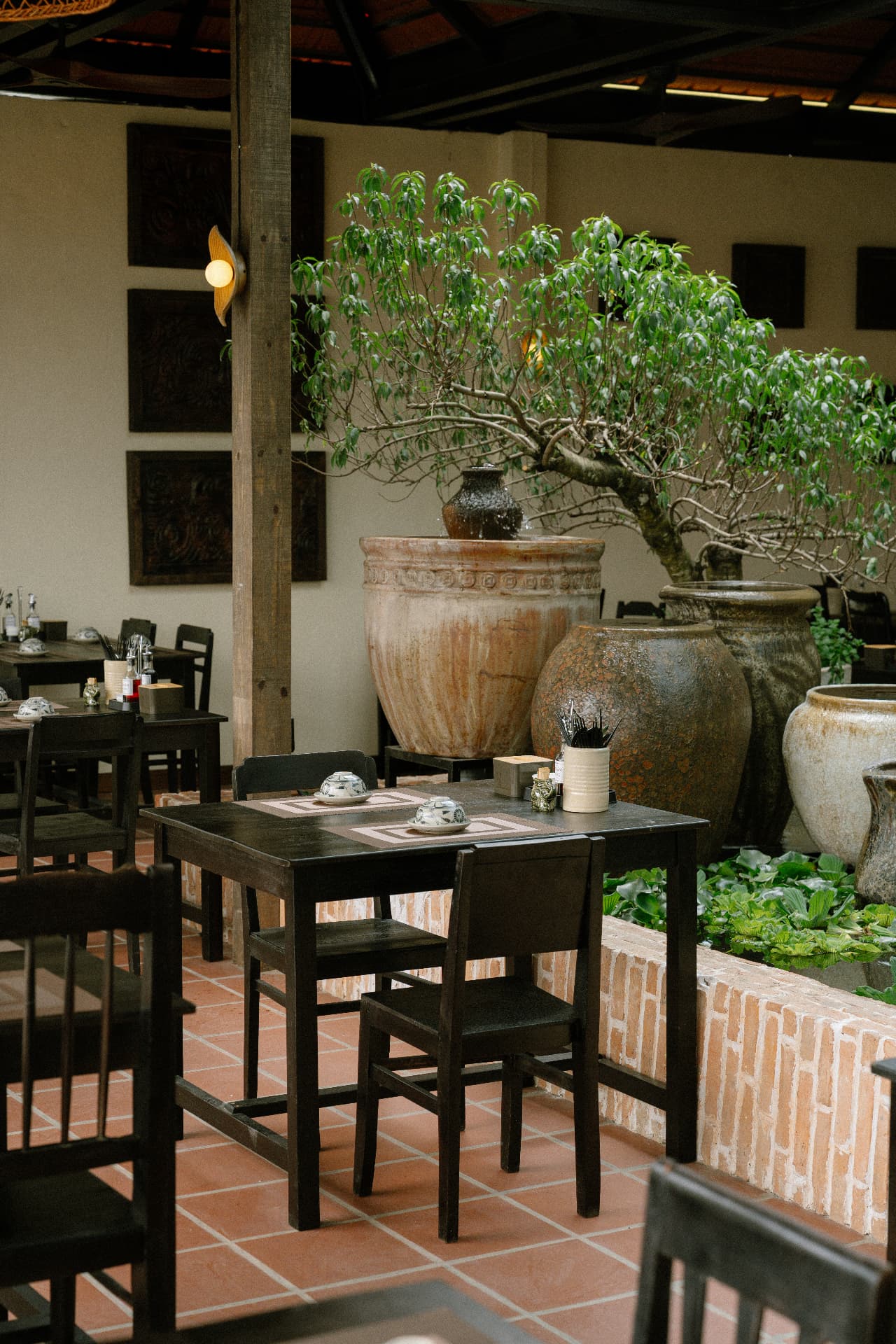 Nếp... Asian Kitchen & Bar courtyard