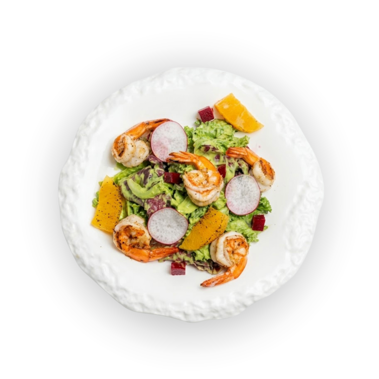 Salad tôm trái bơ