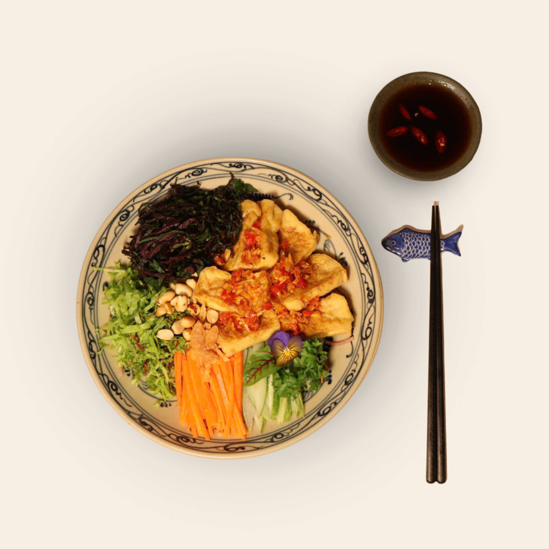 Bún Đậu Hũ Sả Ớt