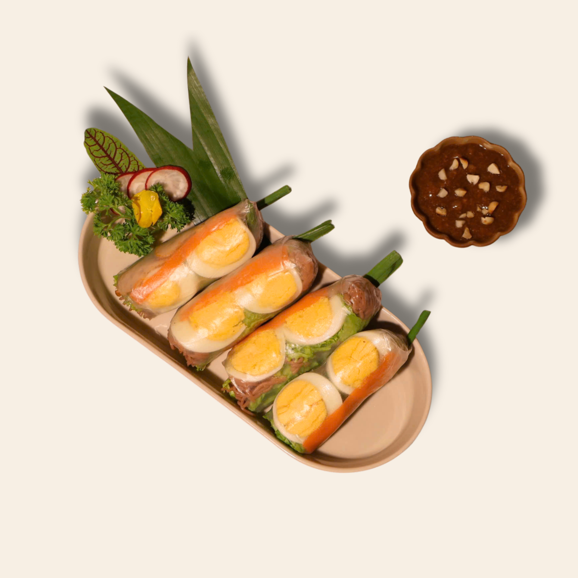 Gỏi Cuốn Chạo Tôm & Trứng
