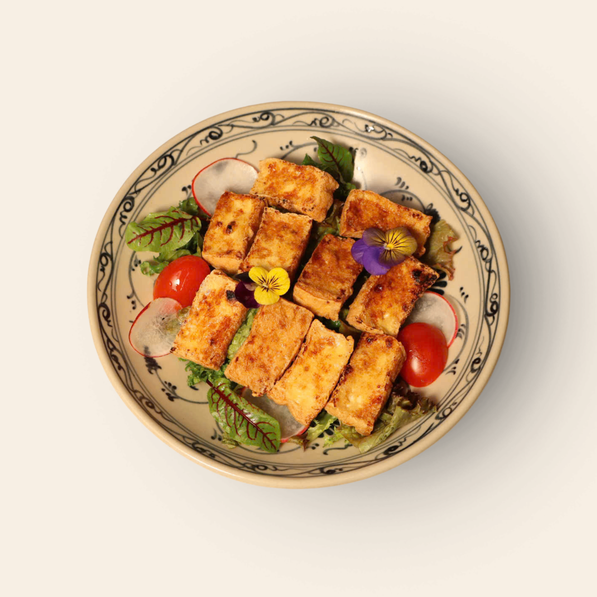Salad Đậu Hũ Teriyaki