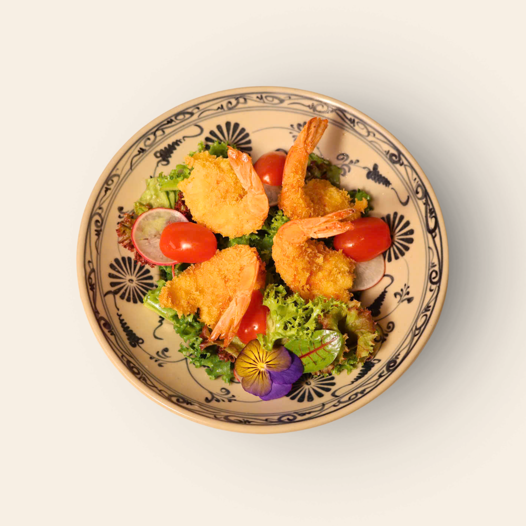 Salad Tôm Chiên